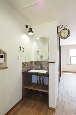 造作洗面化粧台