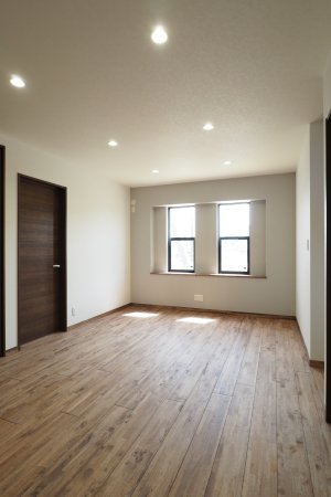 出窓を設けたLDK