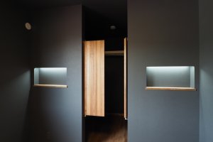 WICに造作のウエスタンドア